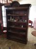 Mahogany Open Bookcase