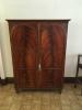 Flame Mahogany Cabinet